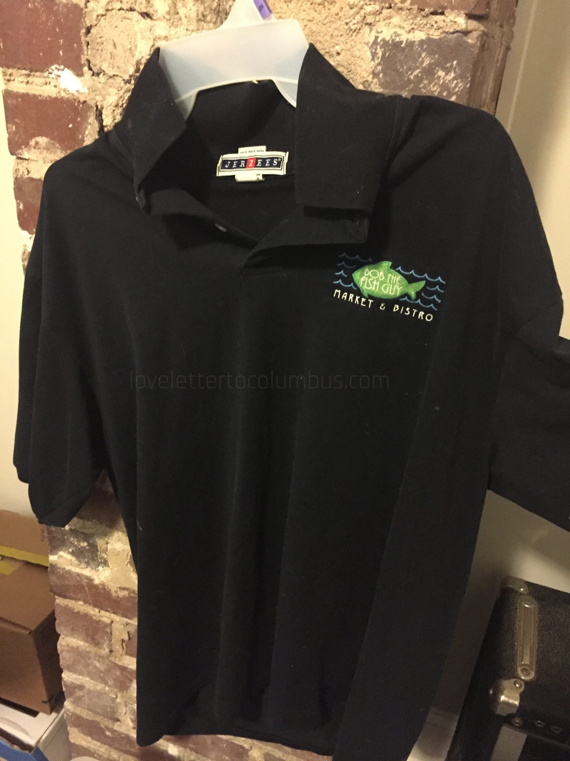 Bob The Fish Guy polo shirt