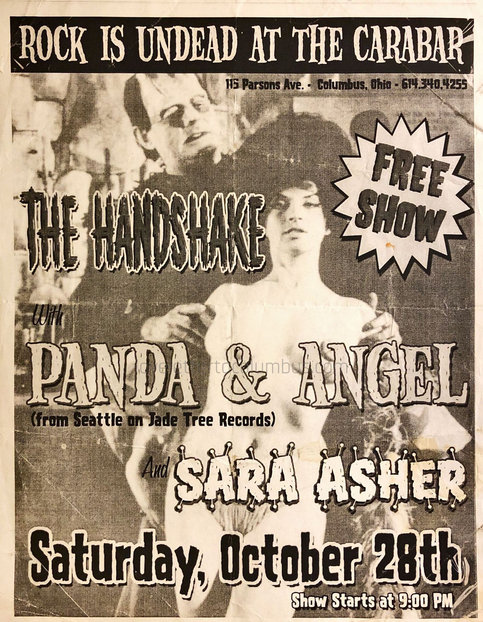 Panda and Angel show Carabar Columbus Ohio