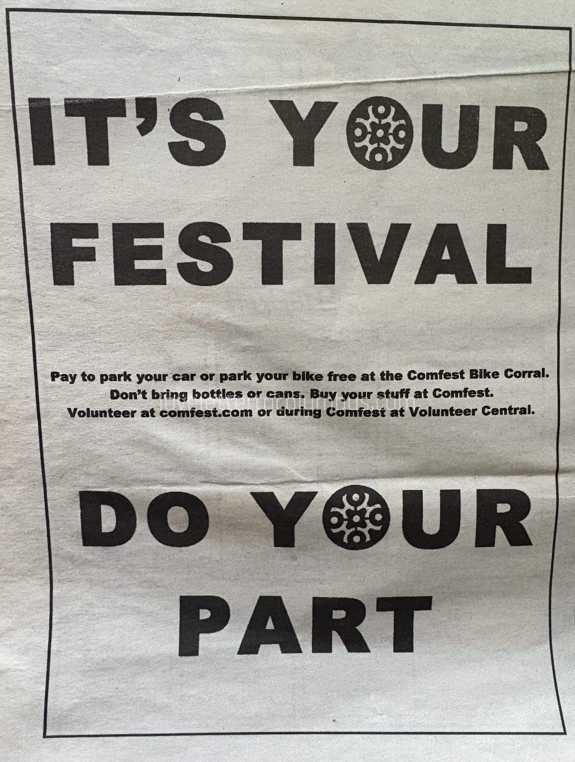 Comfest 2006 ad Columbus Ohio